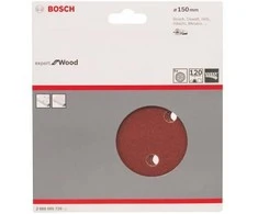Bosch Šlif.pop, medžiui, PEX D=150mm, K120, 5 vnt.