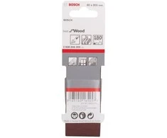 Bosch Šlif.juosta medžiui,PVS 40x303,K180,3 vnt.