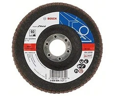 Bosch šlifavimo pop metalas D 125 mm, A 60,1 colio.