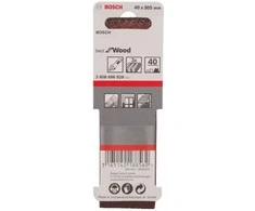Bosch Šlif.juosta medžiui, PVS 40x303, K40, 3 vnt.