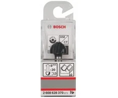 Bosch Dvipusė pusapvalė freza H R=10 mm, l=13 mm,kotas 8m