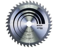Bosch Disk.pjūkl.diskas 250x30m Optiline Wood
