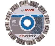 BOSCH DIAMOND DISKAS 150x22 SEG AKMENIS