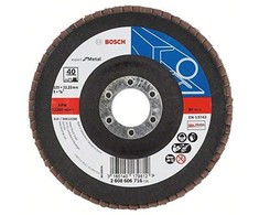 Bosch šlifavimo pop metalas D 125 mm, aukštis 40,1 colio.