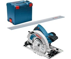 Žiedinis pjūklas Bosch GKS 85 G 2200 W 235 mm (0615990M92) + kreipiamasis bėgis FSN 1400