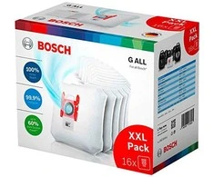 Bosch BBZ16GALL dulkių siurblio dulkių maišelis, G tipo ALL XXL pakuotė