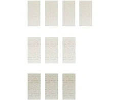 Šlifavimo tinklelis Bosch M480; 115x230 mm; P80/120/180; 10 vnt.