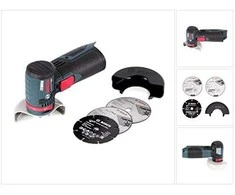 Bosch Professional kampinis šlifuoklis GWS 12V-76 (be baterijos ir įkroviklio; kartoninėje dėžėje)
