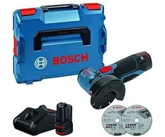 Bosch Akumuliatorinis kampinis šlifuoklis GWS 12V-76 V-EC (be baterijų ir įkroviklio)