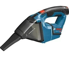 Rankinis dulkių siurblys Bosch GAS 12V, su dviem 3,0 Ah akumuliatoriais ir greituoju įkrovikliu