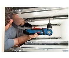 Bosch Akumuliatorinis kampinis gręžtuvas GWB 12V-10, be akumuliatorių ir kroviklio