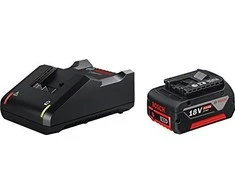 Bosch akumuliatorius GBA 18V 4.0AH +  kroviklis GAL 18V-40 1600A01B9Y