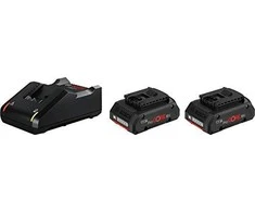  Bosch Akumuliatorius GBA 18V 2x4.0Ah ProCORE18V + kroviklis GAL 18V-40