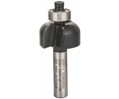 Bosch Dvipusė pusapvalė freza H R=6 mm, l=13 mm,kotas 8mm
