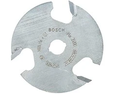 Bosch Diskinės griovelių frezos 8 mm, D1 50,8 mm, L 2,5mm