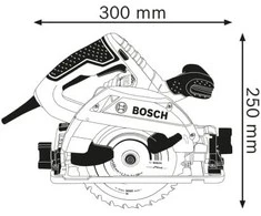 Bosch GKS 55 G, C Diskinis pjūklas