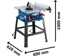 Išilginio pjovimo staklės Bosch GTS 254 Professional; 1800 W
