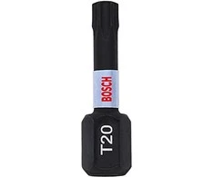 Bosch Suktuvo antgaliai T20 2 vnt./ Impact, L=25mm