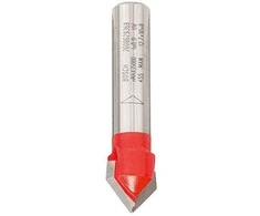 Bosch V formos išdrožos frezos 8 mm, D 12,7 mm, L 10 mm