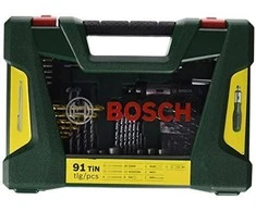 Grąžtas Bosch 91-dalių V-Line priedų komplektas