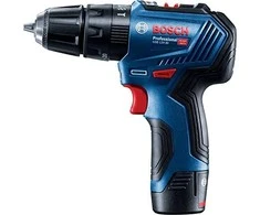 Bosch smūginis suktuvas - gręžtuvas GSB 12V-30 12V 2x2Ah