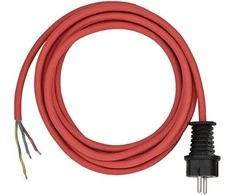 Anschlusskabel Brennenstuhl IP44 3m raudona mit Stecker