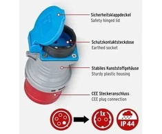 Brennenstuhl Brennenstuhl Adapteris Stecker CEE400V/16A SchuKostedo 230V/16
