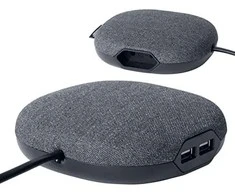 Ilgiklis BRENNENSTUHL Euro-Steck IP20, 2 x USB, 2m