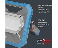 Šviestuvas Brennenstuhl BS 8050 MH; LED; 80 W; 18 V (be akumuliatoriaus ir pakrovėjo)