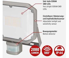 Šviestuvas Brennenstuhl AL 3050 P; LED; 30 W