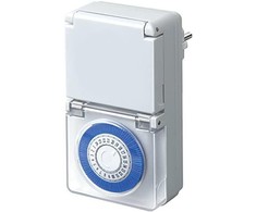 Brennenstuhl Brennenstuhl Dieninis laikmatis MMZ 44 IP44 baltas