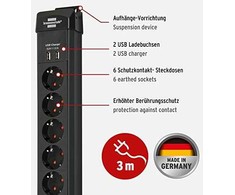 Listwa zasilająca Brennenstuhl Brennenstuhl Premium-Line ÜSS 6fach USB 3.1A *DE*
