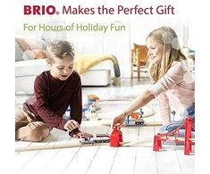 Ravensburger BRIO RAILWAY Kranas su vagonu 33698