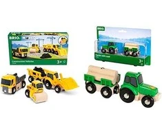 BRIO – statybinės transporto priemonės (33658)