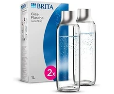 Brita sodaTRIO buteliukas (2 vnt., stiklinis)