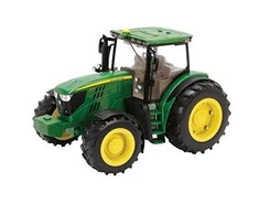 Tomy Žaislinis traktorius John Deere 6210R su šviesa ir garsu