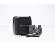 BROTHER PT-P710BT CUBE PLUS, LABEL THERMO Spausdintuvas PORTABLE, USB, BT (Juodas)