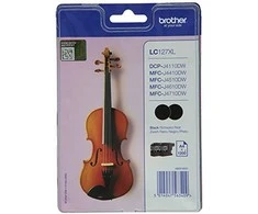 Brother LC-127XLBKBP2 rašalo kasetė Originalus Juoda Sudėtinė pakuotė 2 vnt