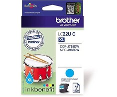 BROTHER LC22UC Ink cyan 1200pages