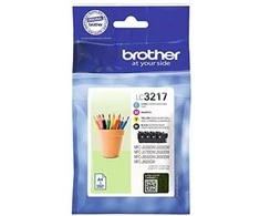 Brother LC3217 | Ink cartridge | Juodas/Geltona/Cyan/Magenta