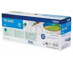 Brother TN-246C tonerio kasetė Originalus Žydras 1 vnt