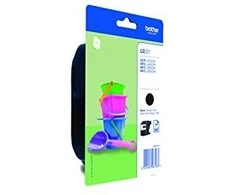 Brother LC-221BK rašalo kasetė Originalus Juoda 1 vnt