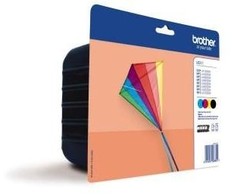 Brother LC-223 Multipack | Ink Cartridge | Juodas, Cyan, Magenta, Geltona