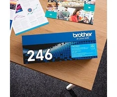 Brother TN-246C tonerio kasetė Originalus Žydras 1 vnt