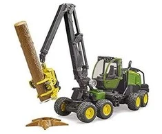 BRUDER medkirtė John Deere 1270G su rąstu, 02135