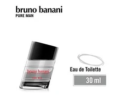 Bruno Banani Pure Man EDT tualetinis vanduo vyrams, 30 ml