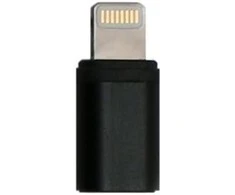 Thb Bury USB adapteris Bury Žaibas - mikroUSB Juoda