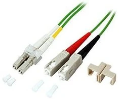 EFB Elektronik O0323.2OM5 InfiniBand / šviesolaidinis kabelis 2 m 2x SC 2x LC Žalias