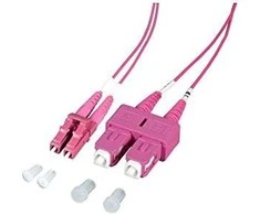 Efb Elektronik EFB Duplex Jumper LC-SC 50/125,OM4,LSZH,violett,1.2mm,1m