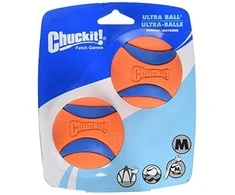 Chuckit – Ultra Ball M 6 cm 2 pakuotė – (CHUC17001)